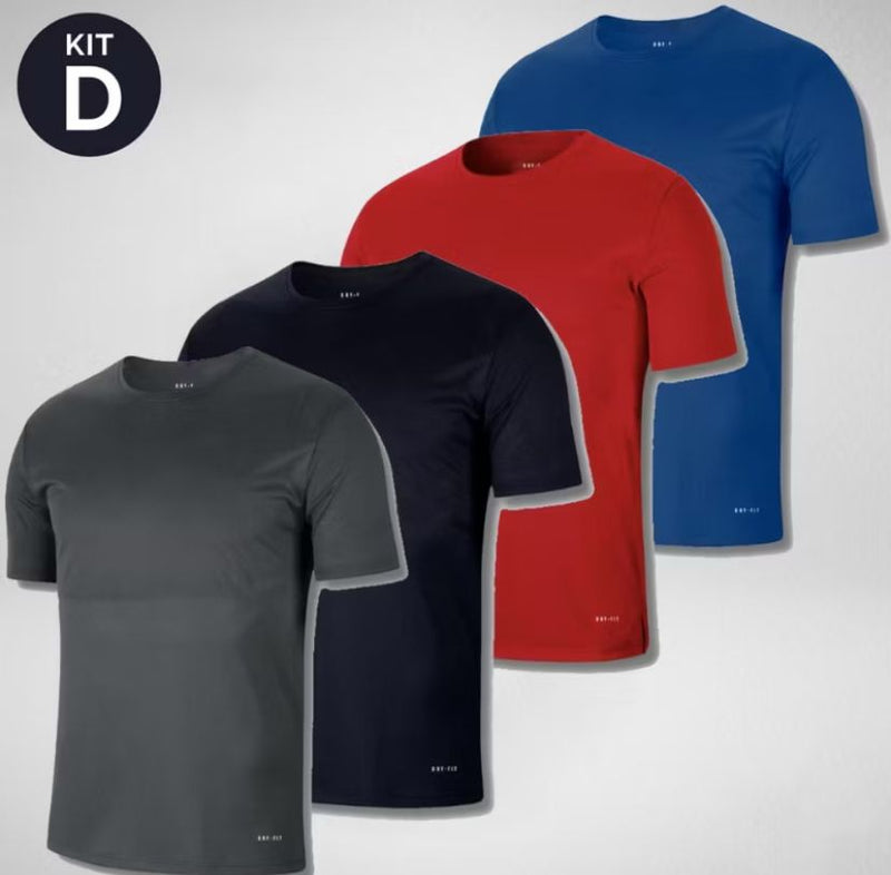 Kit 4 Camisas DriFrit NK Elastic - [Compre 2 Leve 4]